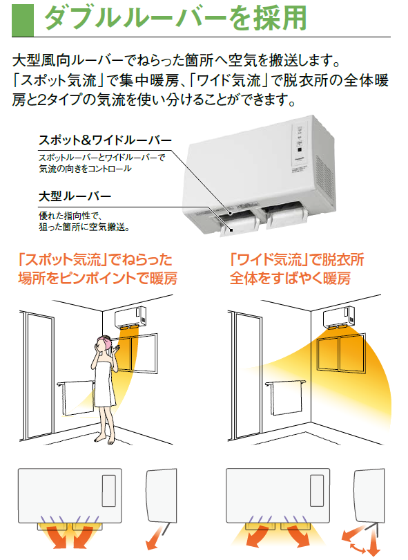 パナソニック脱衣所暖房衣類乾燥機 津島市K様邸 - 注文住宅 